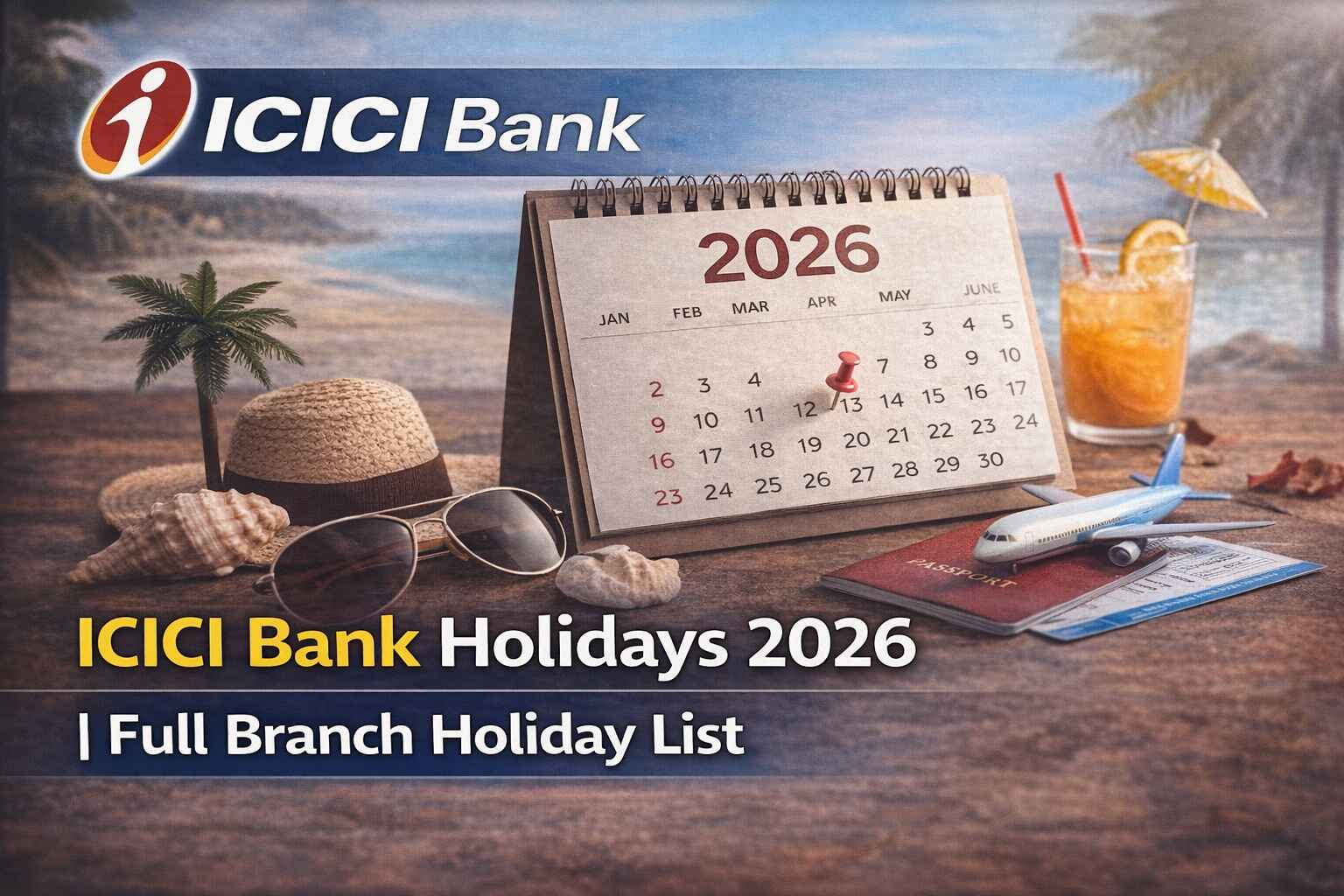 ICICI Bank Holidays 2026